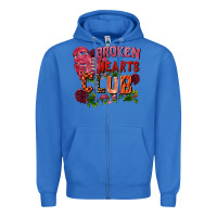 True Royal Broken heart club Zipper Hoodie - FaDigitalArtStudio
