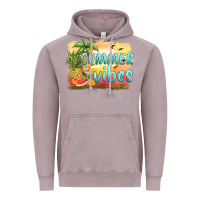 Vintage Zinc summer vibes sunset and fruits Vintage Hoodie - BarkalooDesign