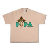 Burro Papa Jesus with Cross Urban Heavy Tee - Bettercallsaul