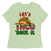 Matcha let s taco bout it Ladies Tee - MaliasSmallBusiness