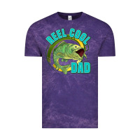 Cloud Purple reel cool dad Vintage Tee - Jasminsmagicworld