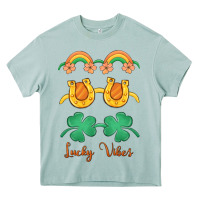 Arona lucky vibes st. patrick's day Heavy Core Tee - MaliasSmallBusiness