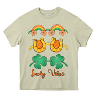 Lucky Vibes St. Patrick's Day Heavy Core Tee | Teevron