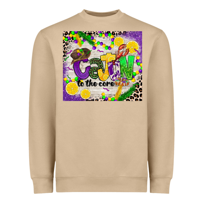 Cajun To The Core Heavyweight Sweatshirt by CowGirlArtShop | Teevron