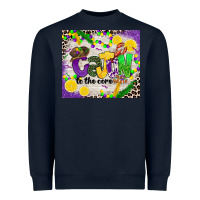 Navy cajun to the core Heavyweight Sweatshirt - CowGirlArtShop