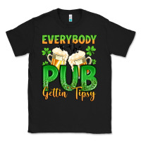 Black everybody in the pub gettin tipsy Classic Tee - Artiststas
