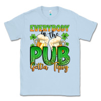 Dusty Blue everybody in the pub gettin tipsy Classic Tee - Artiststas