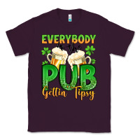 Plum everybody in the pub gettin tipsy Classic Tee - Artiststas