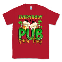 Red everybody in the pub gettin tipsy Classic Tee - Artiststas
