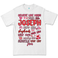 White believe like mary trust like joseph valentine s da Premium Tee - MaliasSmallBusiness