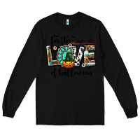 Black Western For The Love of Halloween Long Sleeve Tee - texasbilliewilder
