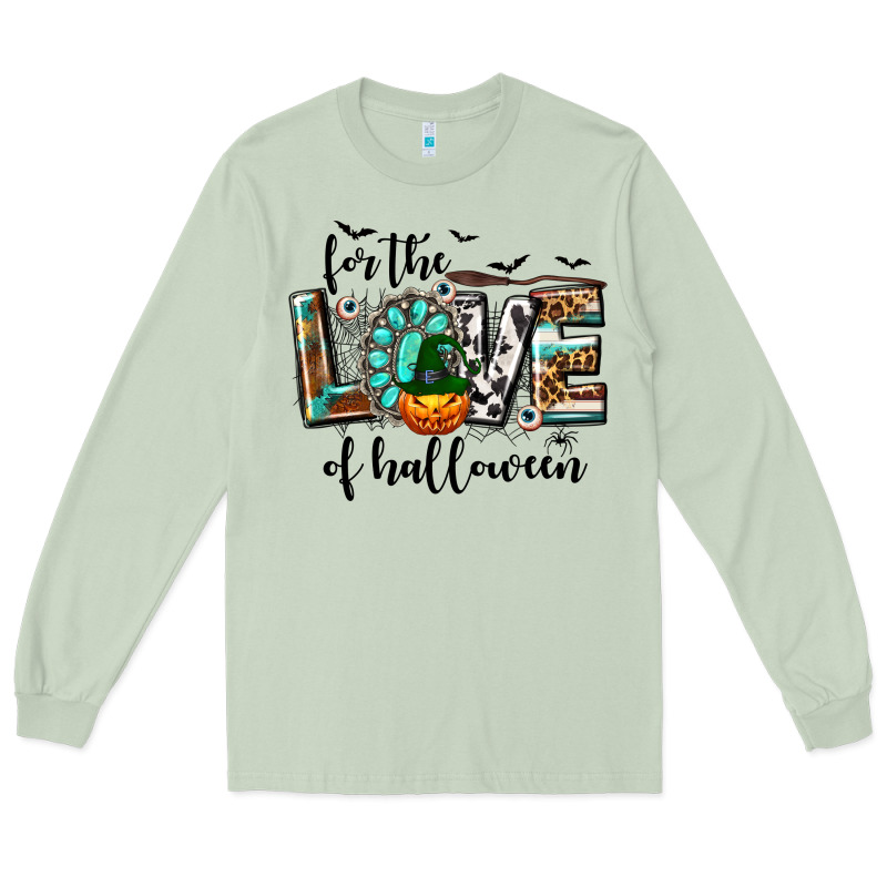 Western For The Love Of Halloween Long Sleeve Tee by texasbilliewilder | Teevron