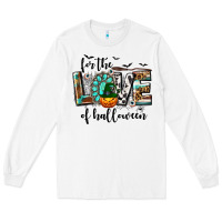 White Western For The Love of Halloween Long Sleeve Tee - texasbilliewilder