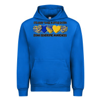Cobalt its okay to be little extra Urban Hoodie - Artiststas