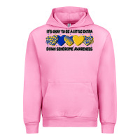 Fuchsia Pink its okay to be little extra Urban Hoodie - Artiststas