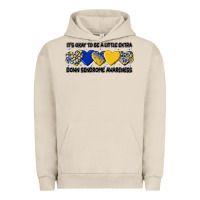 Pigment French Oak its okay to be little extra Urban Hoodie - Artiststas
