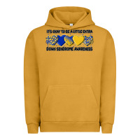Pigment Peanut Butter its okay to be little extra Urban Hoodie - Artiststas