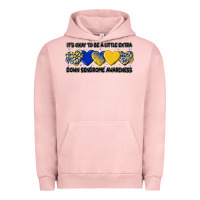 Pigment Salmon its okay to be little extra Urban Hoodie - Artiststas