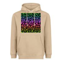 Mushroom leopard glitter seamless pattern Heavyweight Hoodie - BundleAndBundleShop