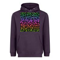 Plum leopard glitter seamless pattern Heavyweight Hoodie - BundleAndBundleShop
