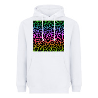 Leopard Glitter Seamless Pattern Heavyweight Hoodie | Teevron
