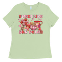 Matcha sweet like pan dulce Ladies Tee - MaliasSmallBusiness