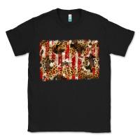 Black america, cowhide, leopard backgraund Classic Tee - JahusDesignShop