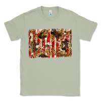 Matcha america, cowhide, leopard backgraund Classic Tee - JahusDesignShop