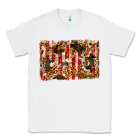 White america, cowhide, leopard backgraund Classic Tee - JahusDesignShop