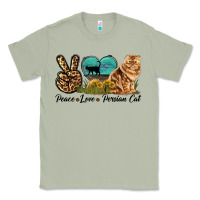 Matcha Peace Love Persian Cat Classic Tee - LillyAllenDesigns