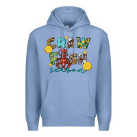 Colony Blue Crawfish season Premium Hoodie - FaDigitalArtStudio