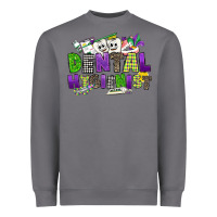 Storm dental hygienest mardi gras Heavyweight Sweatshirt - CowGirlArtShop