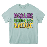 Arona rollin with my krewe Heavy Core Tee - MaliasSmallBusiness