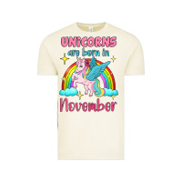 Vintage Arctic unicorns are born in november Vintage Tee - Jasminsmagicworld