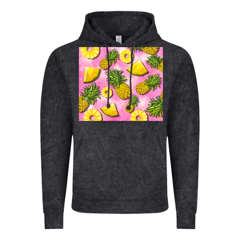 Pink Pineapple Vintage Hoodie by BarkalooDesign | Teevron