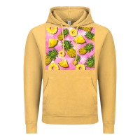 Vintage Mustard pink pineapple Vintage Hoodie - BarkalooDesign