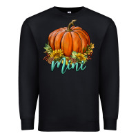 Black pumpkin mini Premium Sweatshirt - BundleAndBundleShop