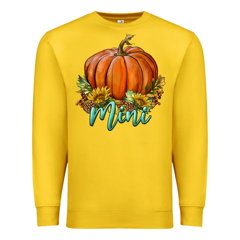 Pumpkin Mini Premium Sweatshirt by BundleAndBundleShop | Teevron