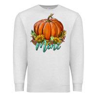 Oatmeal Heather pumpkin mini Premium Sweatshirt - BundleAndBundleShop
