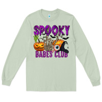 Matcha Spooky babes club Long Sleeve Tee - texasbilliewilder