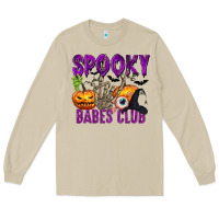 Mushroom Spooky babes club Long Sleeve Tee - texasbilliewilder