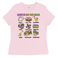 Bubblegum Pink laissez les bons temps rouler Ladies Tee - MaliasSmallBusiness