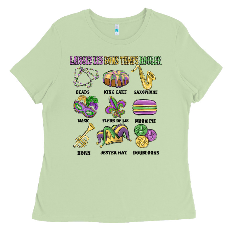 Laissez Les Bons Temps Rouler Ladies Tee by MaliasSmallBusiness | Teevron