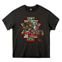 Asphalt aztec rodeo christmas Heavy Core Tee - AdoDesignShop