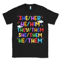Black pride pronouns Classic Tee - Artiststas