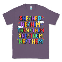 Lavender pride pronouns Classic Tee - Artiststas