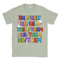 Matcha pride pronouns Classic Tee - Artiststas