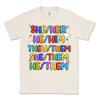 Natural pride pronouns Classic Tee - Artiststas