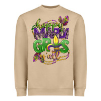 Mushroom happy mardi gras yall Heavyweight Sweatshirt - CowGirlArtShop