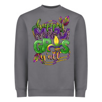 Storm happy mardi gras yall Heavyweight Sweatshirt - CowGirlArtShop